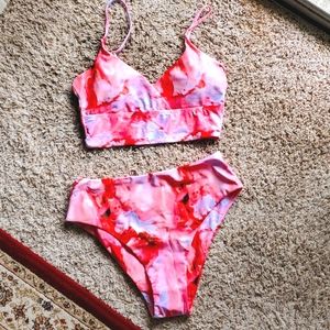 Shein official high waisted swimsuit